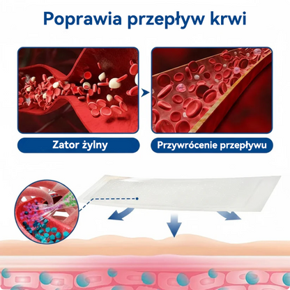 🔥🇵🇱👨‍⚕️✅TAILEDEN® VeinEase Plastry z Mikronakłuciami⚡Natychmiastowa ulga, długotrwałe rezultaty