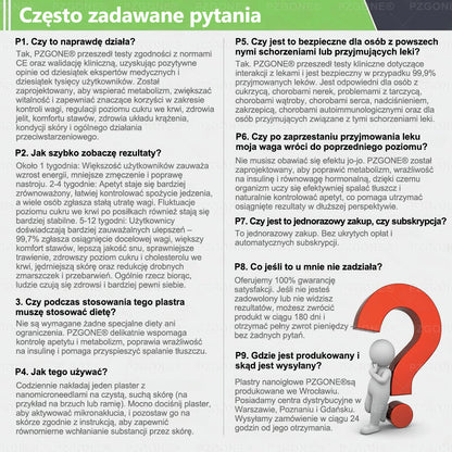 🔥🇵🇱 Oficjalny sklep | 💯𝐏𝐙𝐆𝐎𝐍𝐄® Moringa·Berberyna×NAD+ 10-w-1 Plaster (Natychmiastowy efekt, widoczne rezultaty po 7 dniach) ✅ Stosowane w celu utraty wagi, poprawy zwiotczałej skóry, leczenia cukrzycy, bezdechu sennego i problemów ze stawami.